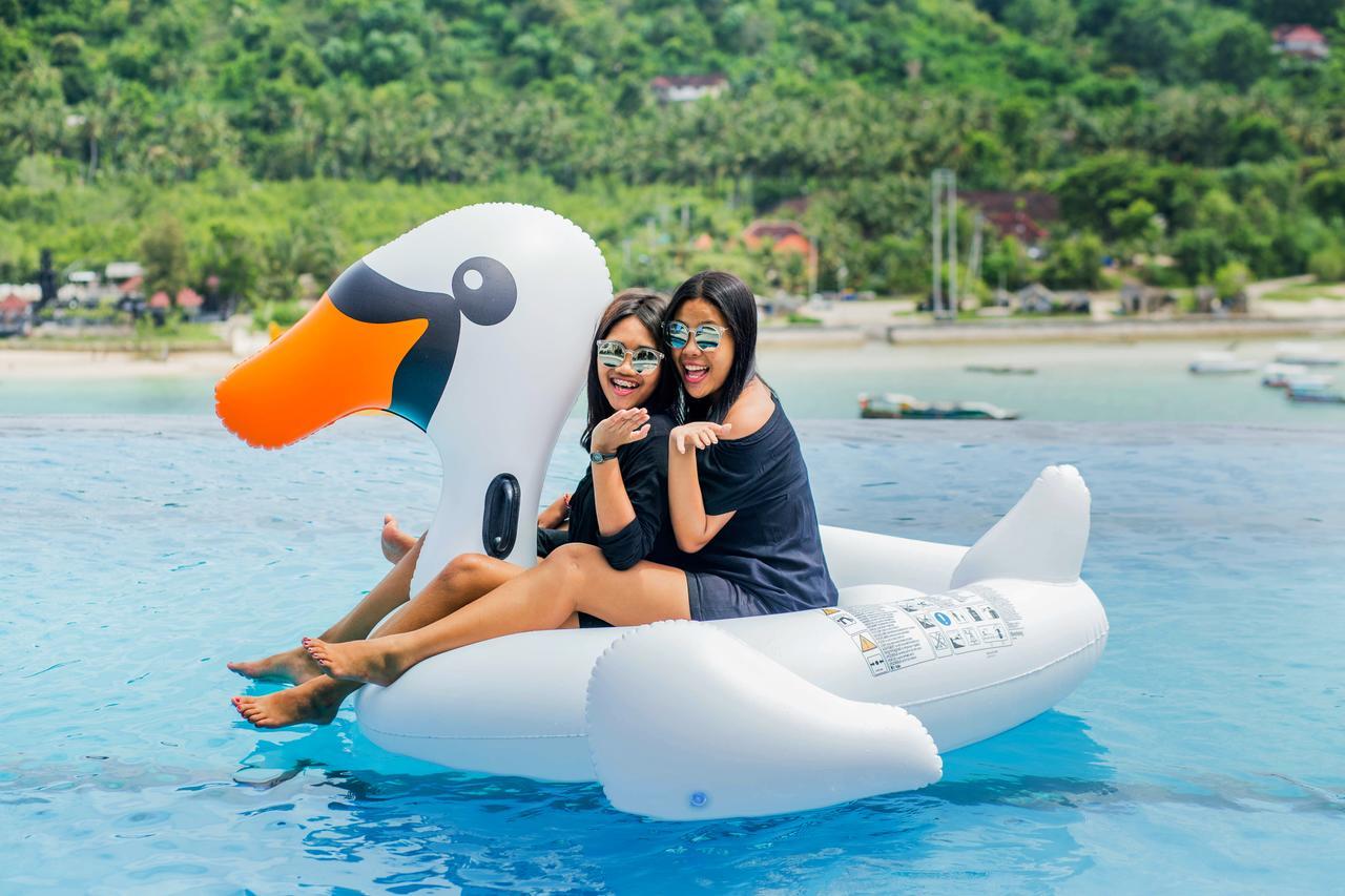 Bukit Ancak Lembongan Villa Buitenkant foto
