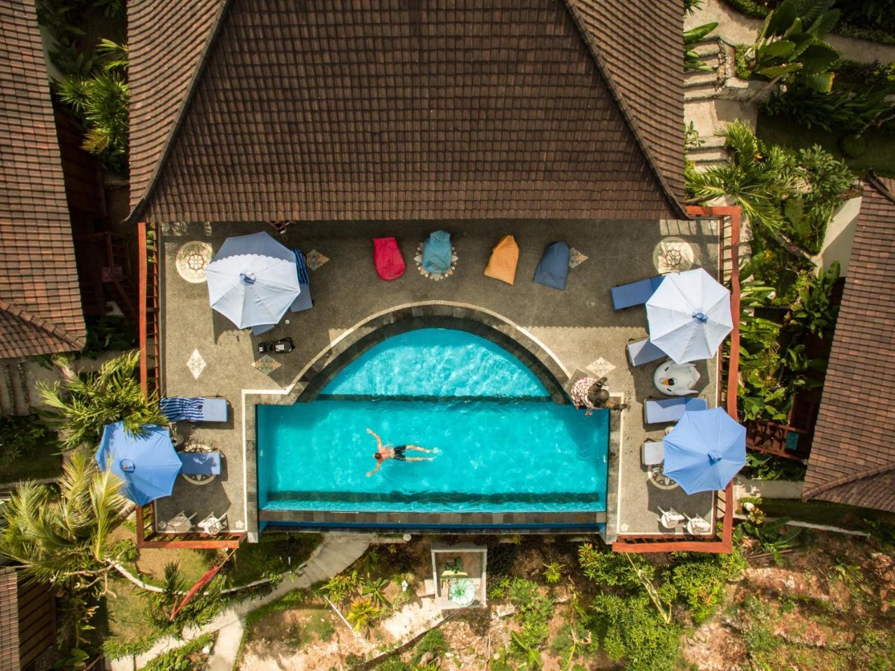Bukit Ancak Lembongan Villa Buitenkant foto