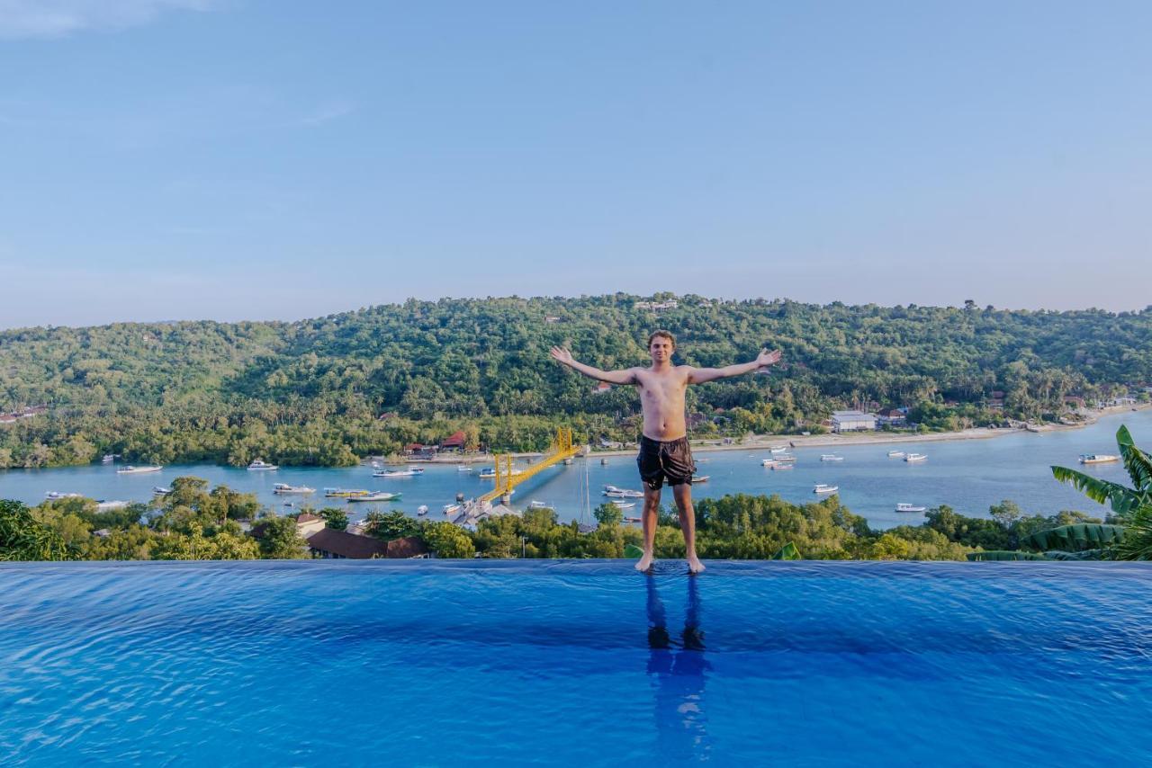 Bukit Ancak Lembongan Villa Buitenkant foto