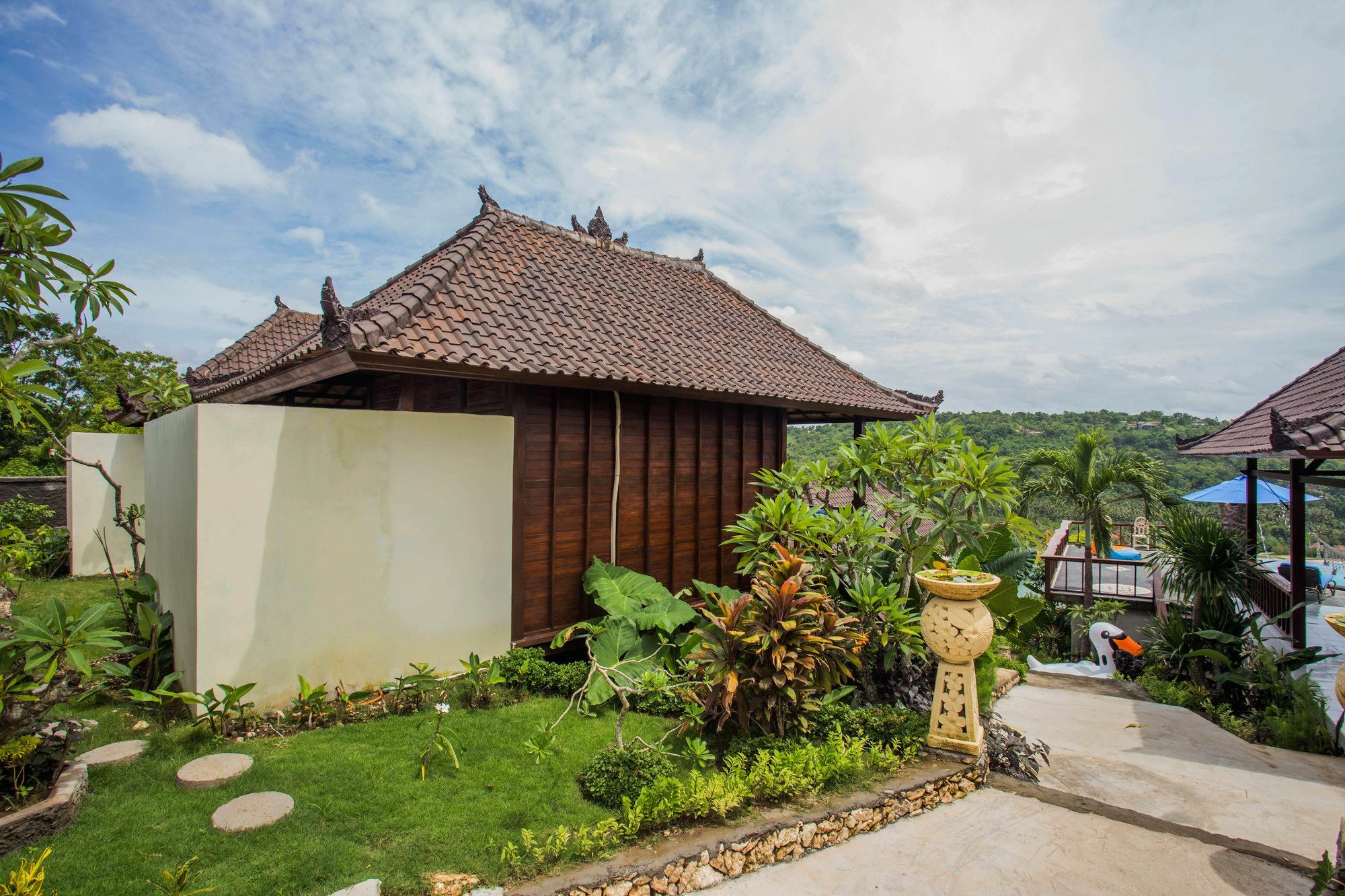 Bukit Ancak Lembongan Villa Buitenkant foto